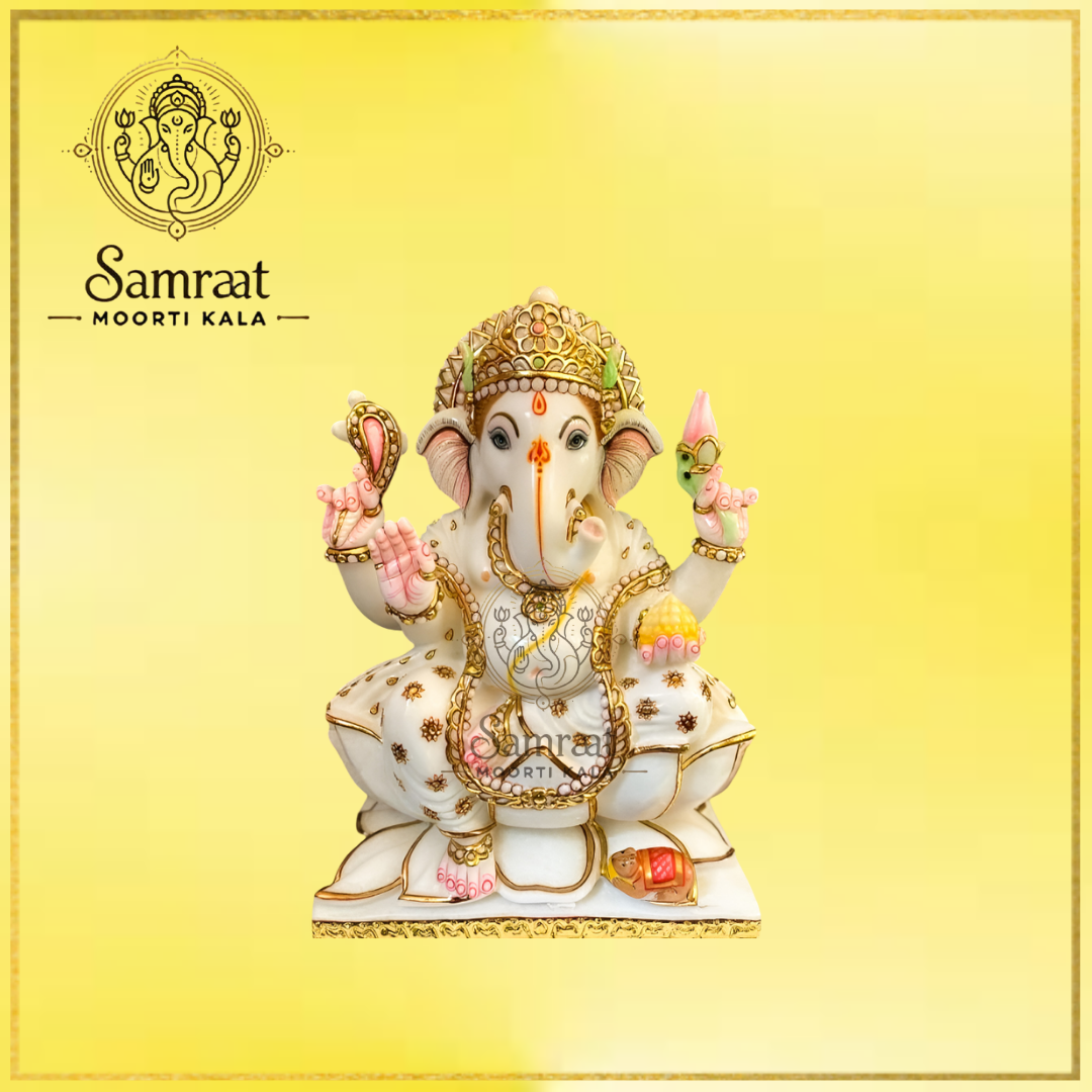 Sitting Ganesh Ji